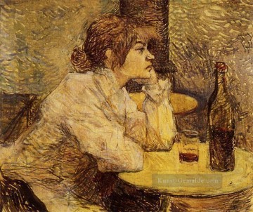 impressionist Malerei - Kater aka The Drinker Beitrag Impressionisten Henri de Toulouse Lautrec